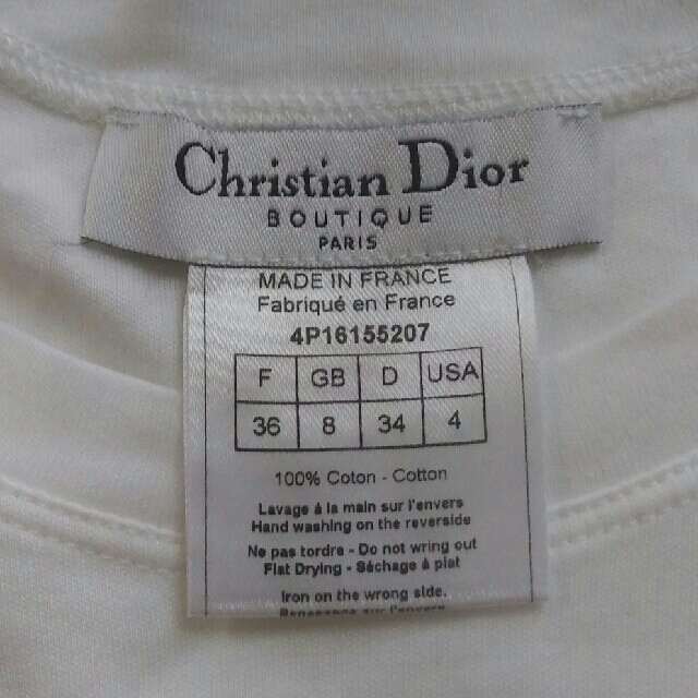 Christian Dior(クリスチャンディオール)のChristian Dior☆Tシャツ レディースのトップス(Tシャツ(半袖/袖なし))の商品写真