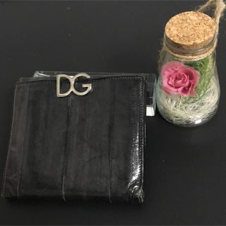 ディーアンドジー(D&G)の【大特価】D&G ドルチェ＆ガッバーナ ドルガバ 財布 ブラック 黒 二つ折り(折り財布)