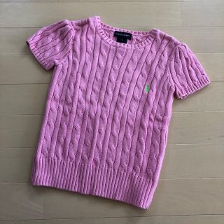 ラルフローレン(Ralph Lauren)のラルフ 130cm(ガールズS）コットンニット(Tシャツ/カットソー)