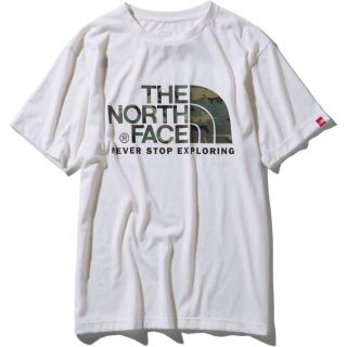 ザノースフェイス(THE NORTH FACE)のノースフェイス ショートスリーブカモフラージュロゴティー W Mサイズ(Tシャツ/カットソー(半袖/袖なし))