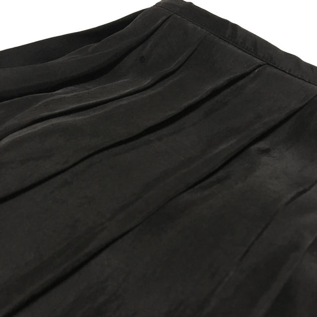 MUJI (無印良品)(ムジルシリョウヒン)の無印良品 黒スカート レディースのスカート(ひざ丈スカート)の商品写真