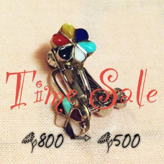 ビームスボーイ(BEAMS BOY)の石のイアリング♡Time Sale!!(イヤリング)