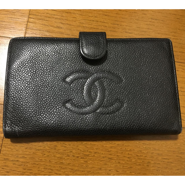 CHANEL(シャネル)のシャネル 長財布 キャビアスキン レディースのファッション小物(財布)の商品写真