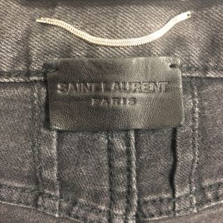 サンローラン(Saint Laurent)のお取引き置き中！パリ エディ スリマン メンズ ブラック29 阪急メンズ館(デニム/ジーンズ)