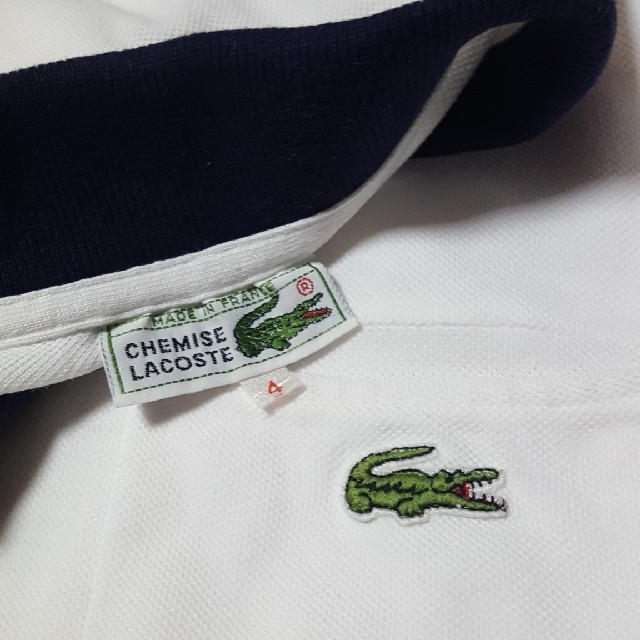 LACOSTE - フランス製 70s ラコステ ヴィンテージ ポロシャツ 古着 ...