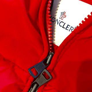 モンクレール(MONCLER)の【LUZ様専用】MONCLER MONTCLAR サイズ1 レッド(ダウンジャケット)