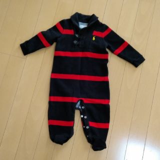 ラルフローレン(Ralph Lauren)のラルフローレン 厚手カバーオール サイズ6M(ロンパース)