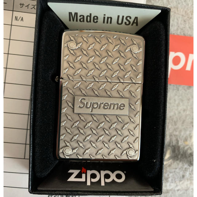 ファッション小物19ss  supreme ZIPPOライター新品