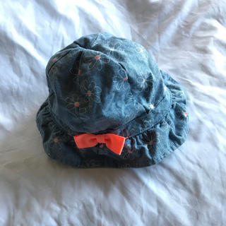 ジンボリー(GYMBOREE)のジンボリー 女の子 帽子 3-6ヶ月(帽子)