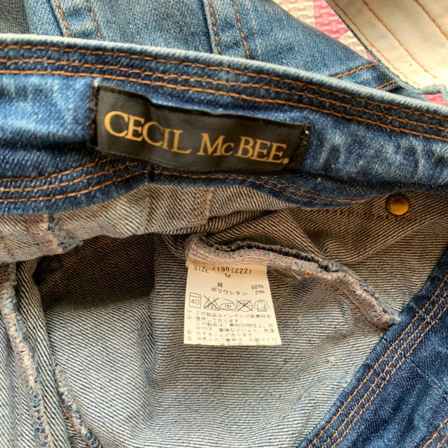 CECIL McBEE(セシルマクビー)のCECIL McBEE キュロットサロペット レディースのパンツ(サロペット/オーバーオール)の商品写真