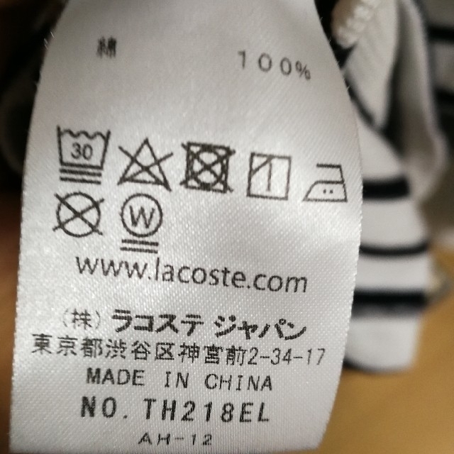 LACOSTE(ラコステ)のLACOSTE　Tシャツ メンズのトップス(Tシャツ/カットソー(半袖/袖なし))の商品写真