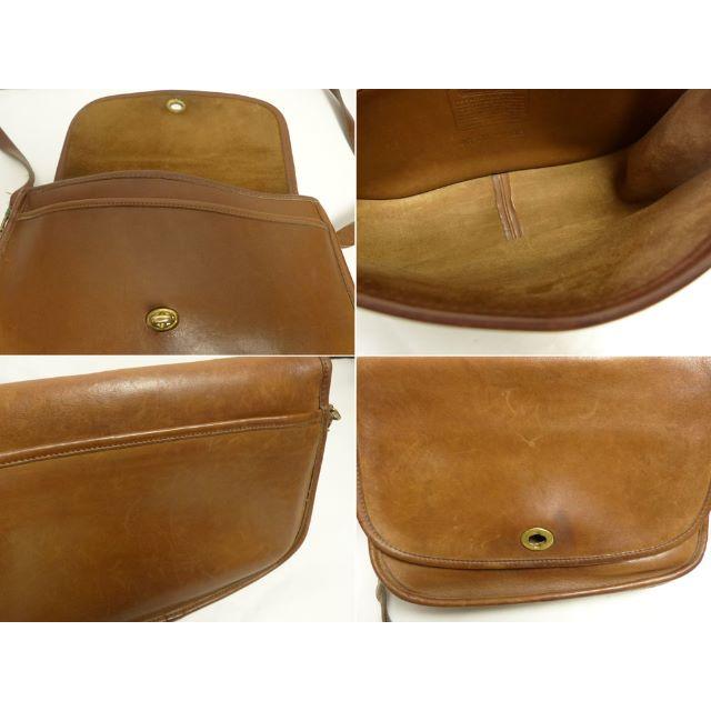USA製オールドコーチ 本革レザー ショルダーバッグ OLD COACH
