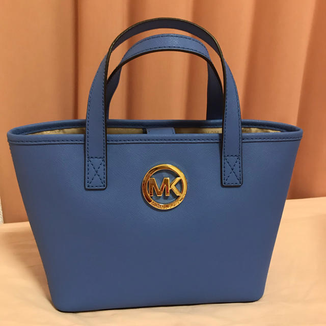 Michael Kors - マイケルコース ミニトート♡ ブルーの通販 by marron's shop｜マイケルコースならラクマ