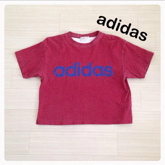 adidas(アディダス)のadidas クロップド丈TEE メンズのトップス(Tシャツ/カットソー(半袖/袖なし))の商品写真