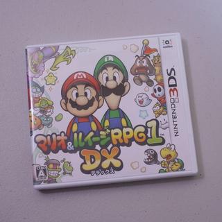 3DS マリオ&ルイージRPG1 DX デラックス 中古品 動作品[10](携帯用ゲームソフト)