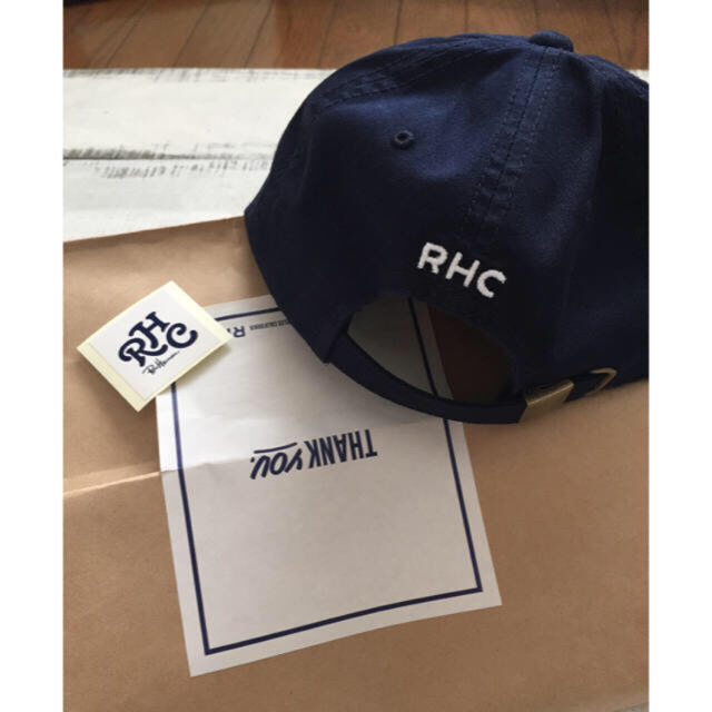 新品 限定 ロンハーマン RHC オリジナル Rロゴ キャップ ネイビー 未使用