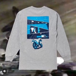 エフティーシー(FTC)のKyne 0012 ONAIR ロングTシャツ  灰(Tシャツ/カットソー(七分/長袖))