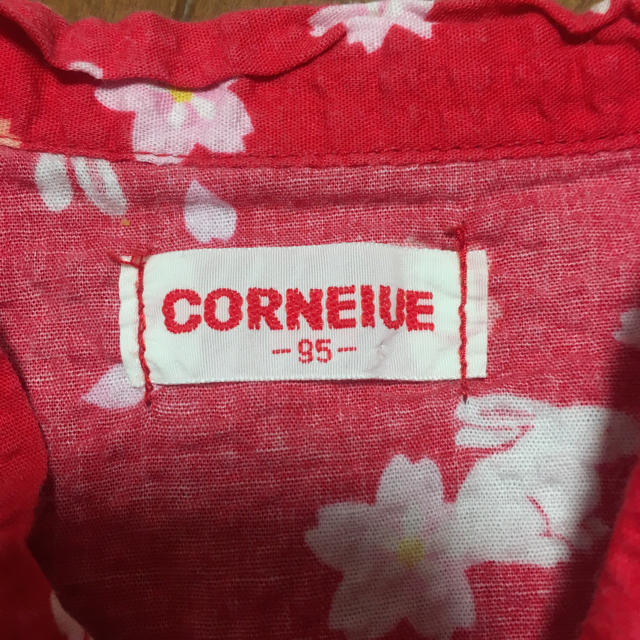 CORNEIUE 甚平（95） キッズ/ベビー/マタニティのキッズ服女の子用(90cm~)(甚平/浴衣)の商品写真