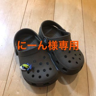 クロックス(crocs)のにーん様専用　クロックス c6-7(サンダル)