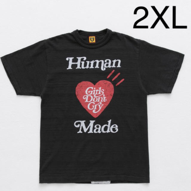 Tシャツ/カットソー(半袖/袖なし)最安値girls don’t cry human made tee t 2xl