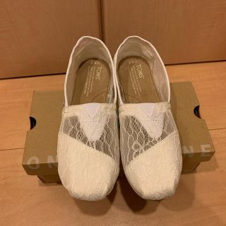 トムズ(TOMS)の【値下げ】ーToms トムス レース スリッポン 23.5(スリッポン/モカシン)