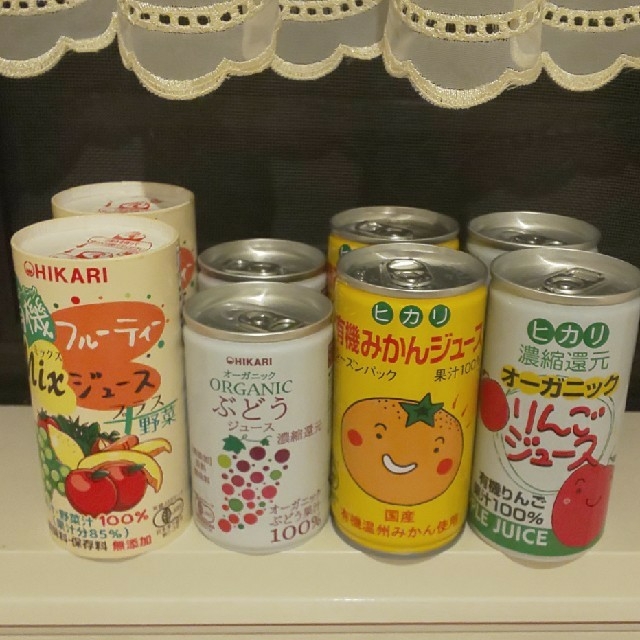 すぐ美味しい☆オーガニックジュースセット(８本入) 食品/飲料/酒の飲料(ソフトドリンク)の商品写真