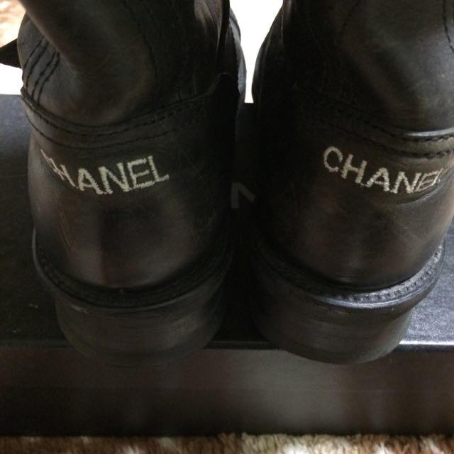 CHANEL(シャネル)のシャネルエンジニアブーツ レディースの靴/シューズ(ブーツ)の商品写真
