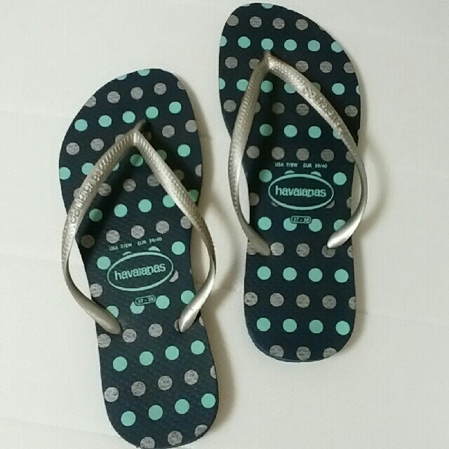 havaianas(ハワイアナス)の新品未使用☆Havaianas ビーチサンダル(37-38) レディースの靴/シューズ(ビーチサンダル)の商品写真