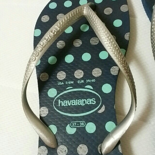 havaianas(ハワイアナス)の新品未使用☆Havaianas ビーチサンダル(37-38) レディースの靴/シューズ(ビーチサンダル)の商品写真