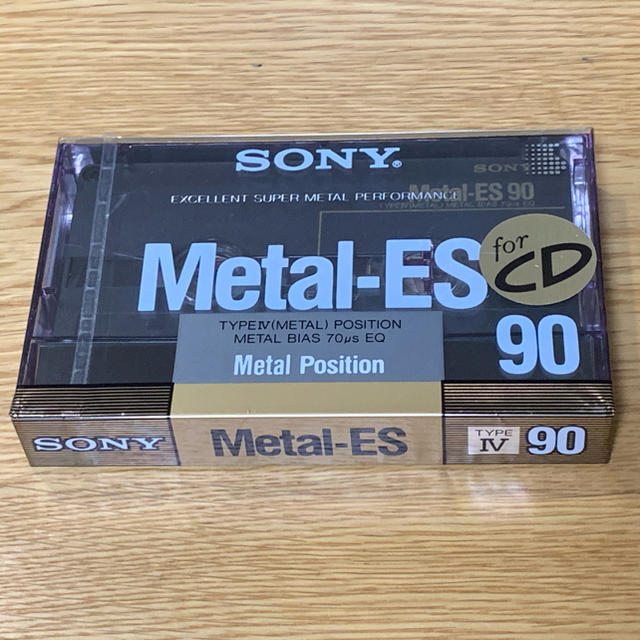 SONY(ソニー)の【未開封】SONY メタルテープ Metal-ES 90分 スマホ/家電/カメラのオーディオ機器(その他)の商品写真