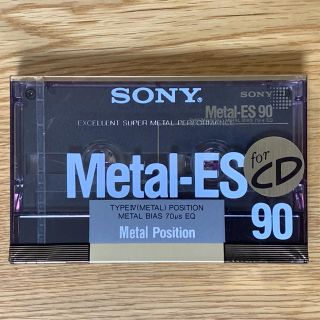 ソニー(SONY)の【未開封】SONY メタルテープ Metal-ES 90分(その他)