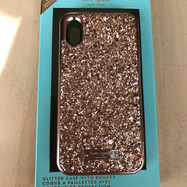 kate spade new york - ケイトスペード  iPhone XR キラキラローズゴールドの通販 by www.m.n｜ケイトスペードニューヨークならラクマ