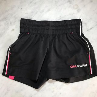 ディアドラ(DIADORA)のDIADORA テニスウェア ショートパンツ M 黒(ウェア)