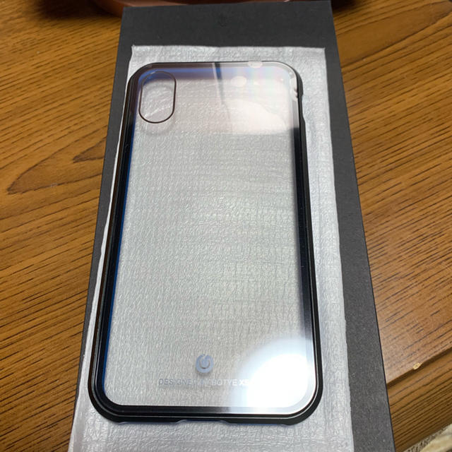 iphonex／xs用背面ケース スマホ/家電/カメラのスマホアクセサリー(iPhoneケース)の商品写真