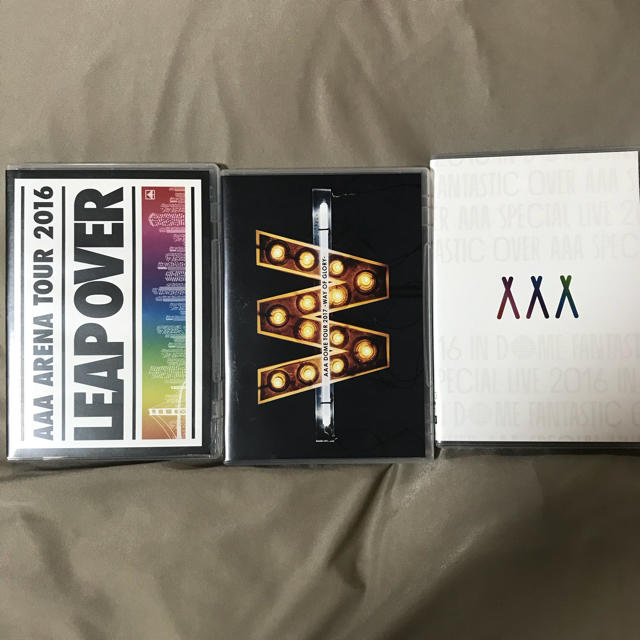 AAA DVD3点セット