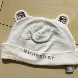 バーバリー(BURBERRY)の専用です。 バーバリー ベビー 帽子 クマ耳(帽子)