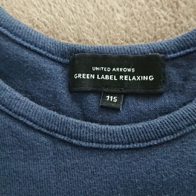 UNITED ARROWS green label relaxing(ユナイテッドアローズグリーンレーベルリラクシング)のグリーンレーベルリラクシング ワンピース 115㎝ キッズ/ベビー/マタニティのキッズ服女の子用(90cm~)(ワンピース)の商品写真