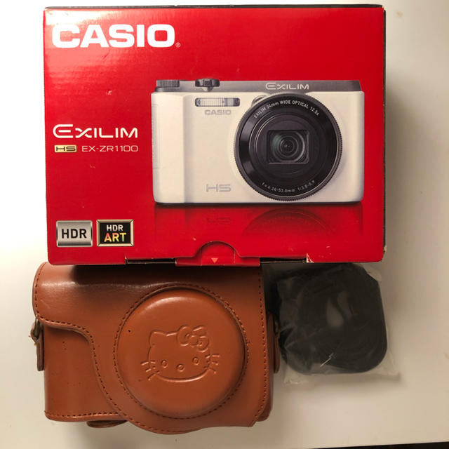 CASIO(カシオ)のCasioEX-ZR1100  デジカメ セット  スマホ/家電/カメラのカメラ(コンパクトデジタルカメラ)の商品写真