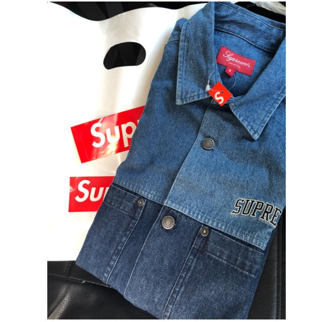 Supreme 2-Tone Denim S/S Shirt