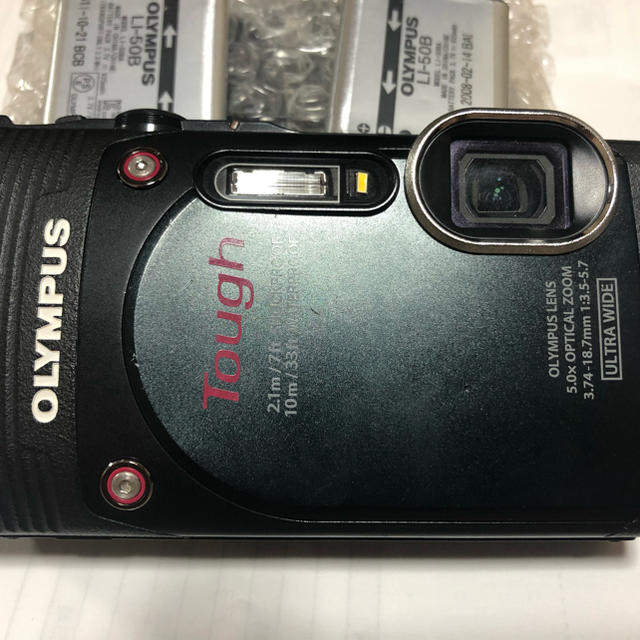 OLYMPUS(オリンパス)のtough olympus stylus tg-850 スマホ/家電/カメラのカメラ(コンパクトデジタルカメラ)の商品写真