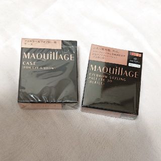 マキアージュ(MAQuillAGE)の【ゆずこ様専用】他の方は購入御遠慮下さい。(パウダーアイブロウ)