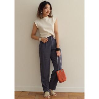 トゥデイフル(TODAYFUL)のTODAYFL Tapered Rough Pants(クロップドパンツ)