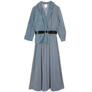 アメリヴィンテージ(Ameri VINTAGE)の【最終値下げ】AMERI TRINITY JKT DRESS(ロングワンピース/マキシワンピース)