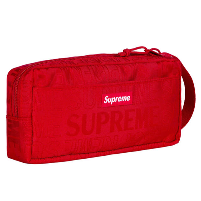 Supreme(シュプリーム)のSupreme 19SS Organizer Pouch Red ハンドメイドのファッション小物(ポーチ)の商品写真