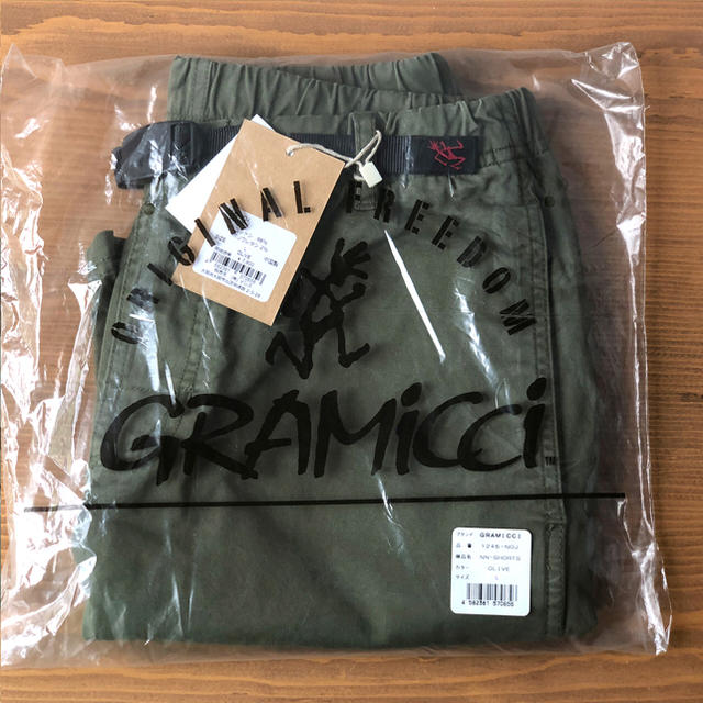 GRAMICCI(グラミチ)の★新品・正規品 オリーブL★グラミチ NNショーツ（ニューナローショートパンツ) メンズのパンツ(ショートパンツ)の商品写真