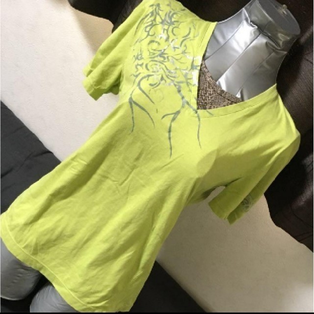 NICOLE CLUB FOR MEN(ニコルクラブフォーメン)のNICOLE CLUB FOR MEN レオパード デザインTee メンズのトップス(Tシャツ/カットソー(半袖/袖なし))の商品写真