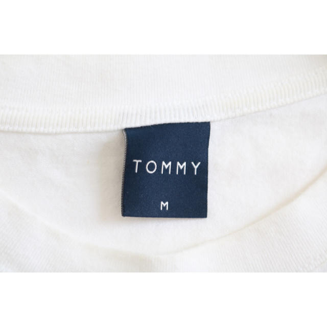 TOMMY(トミー)の【TOMMY】半袖Tシャツ 白☆ メンズのトップス(Tシャツ/カットソー(半袖/袖なし))の商品写真