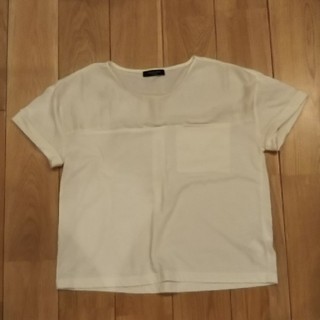 ショコラフィネローブ(chocol raffine robe)の白Tシャツ(Tシャツ(半袖/袖なし))