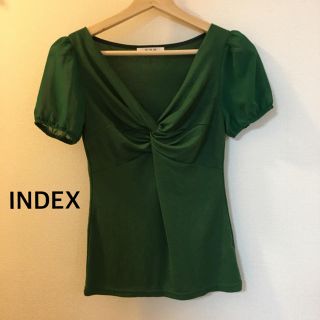 インデックス(INDEX)のINDEX SPB トップス(カットソー(半袖/袖なし))