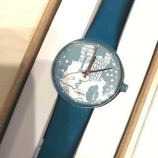 ジュスト(JU'STO)の新品 ムーミン 腕時計 JU'STO×MOOMINコラボコレクション(腕時計)